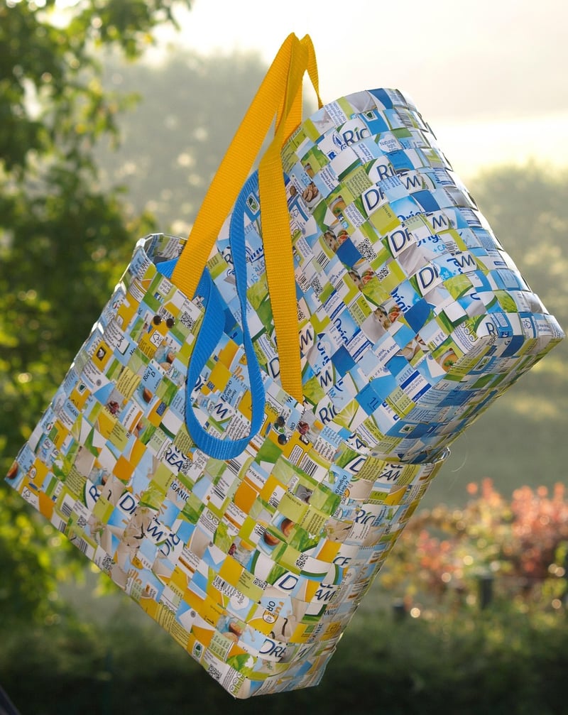 Recycled Fabric Tote Bags